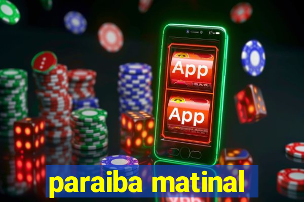 paraiba matinal